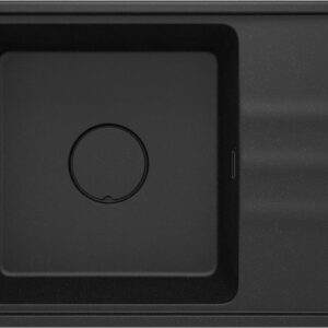 Zlewozmywak granitowy 1-komorowy z ociekaczem