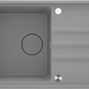 Zlewozmywak granitowy 1-komorowy z ociekaczem