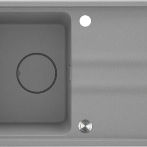 Zlewozmywak granitowy 1-komorowy z ociekaczem