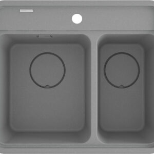 Zlewozmywak granitowy 1.5-komorowy