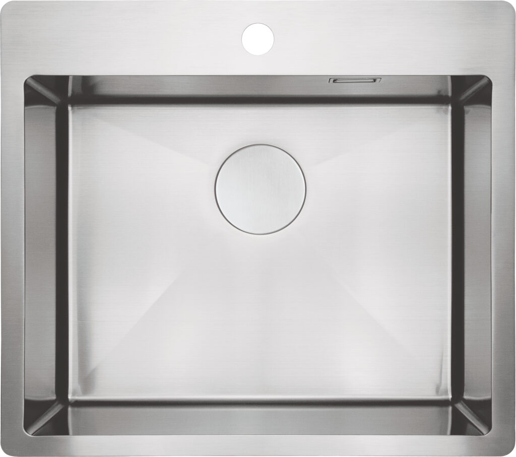 Zlewozmywak stalowy 1-komorowy