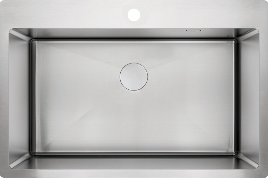 Zlewozmywak stalowy 1-komorowy