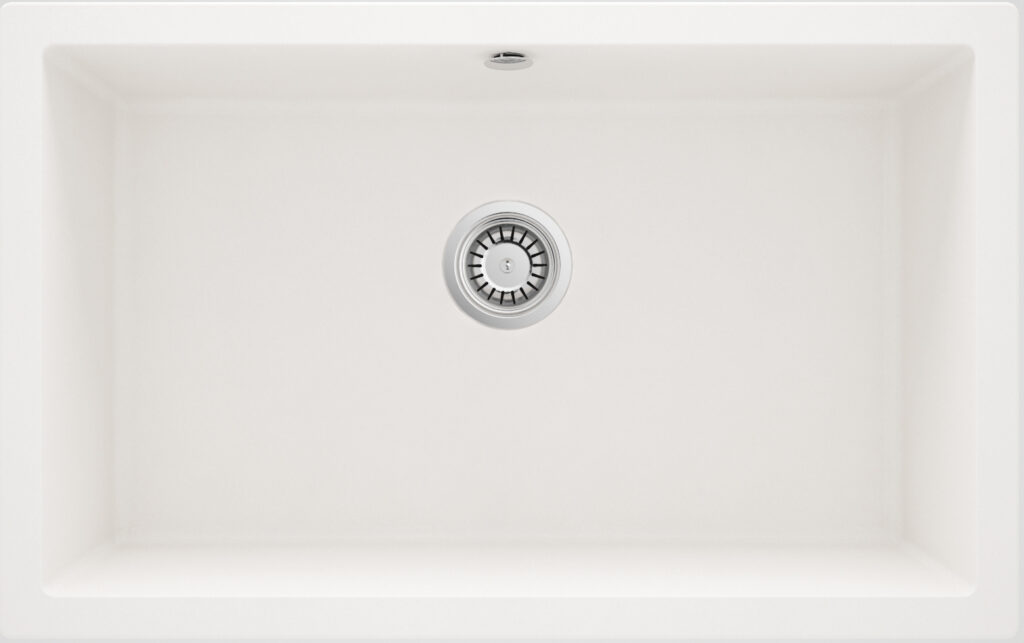 Zlewozmywak granitowy 1-komorowy podwieszany