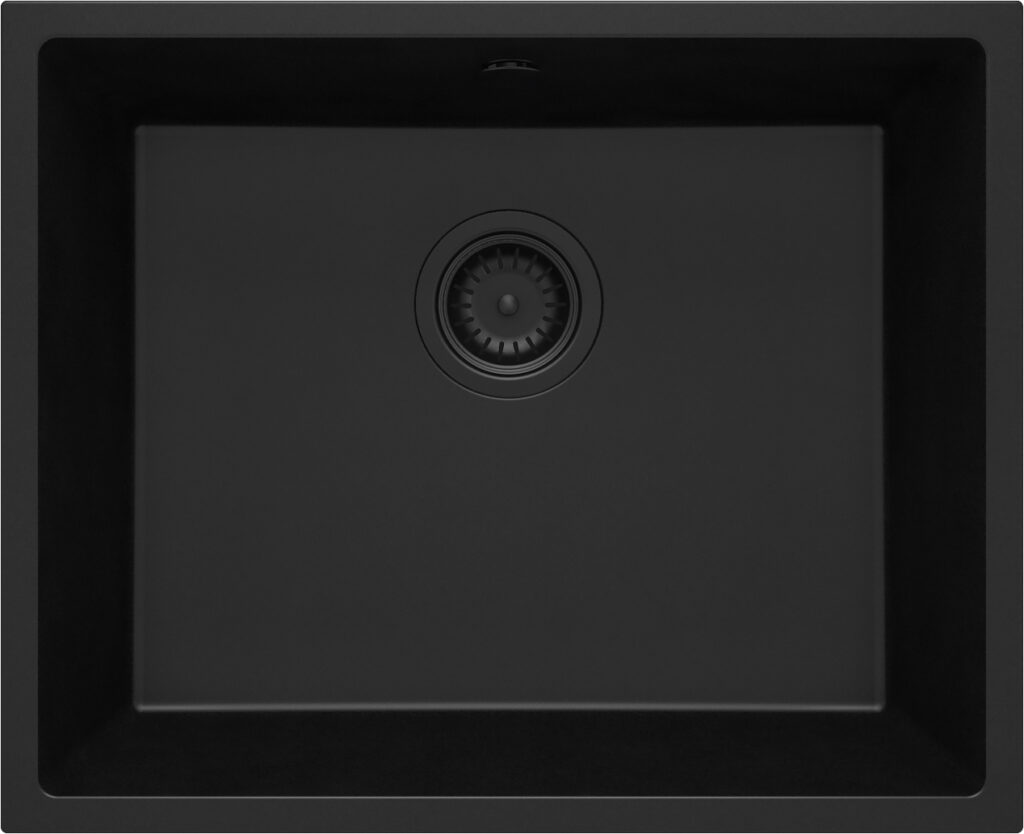 Zlewozmywak granitowy 1-komorowy podwieszany