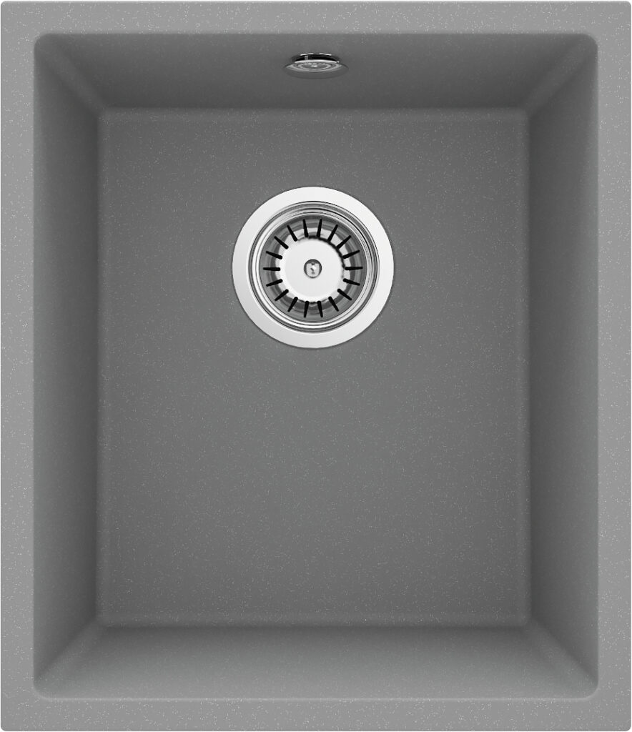 Zlewozmywak granitowy 1-komorowy podwieszany