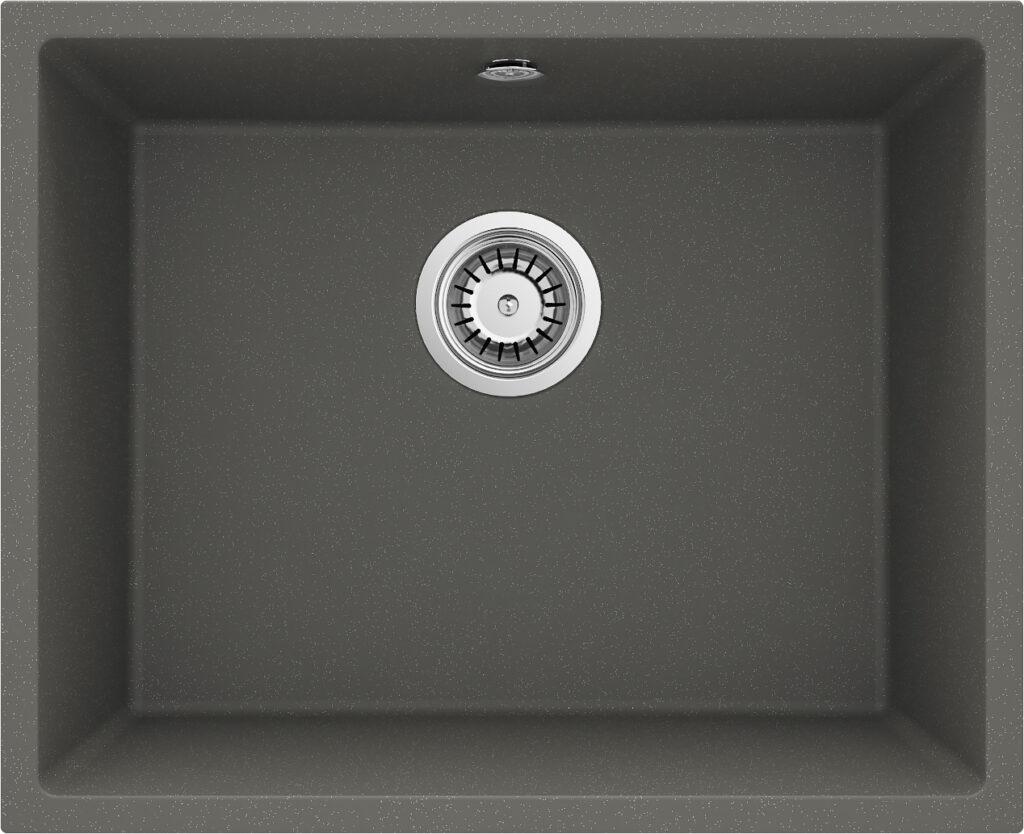 Zlewozmywak granitowy 1-komorowy podwieszany