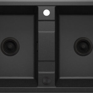 Zlewozmywak granitowy 2-komorowy