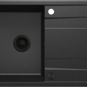 Zlewozmywak granitowy 1-komorowy z ociekaczem