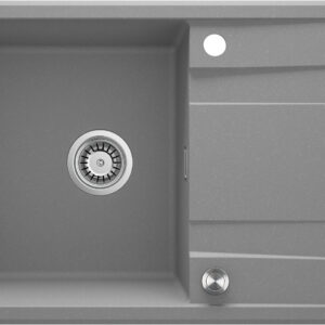 Zlewozmywak granitowy 1-komorowy z ociekaczem