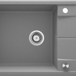 Zlewozmywak granitowy 1-komorowy z ociekaczem