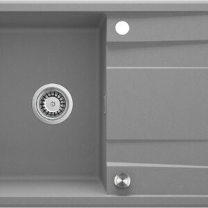 Zlewozmywak granitowy 1-komorowy z ociekaczem