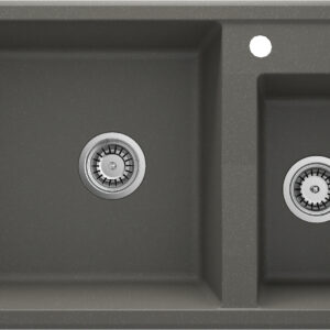 Zlewozmywak granitowy 2-komorowy