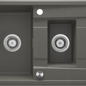 Zlewozmywak granitowy 1.5-komorowy z ociekaczem