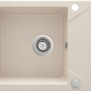 Zlewozmywak granitowy 1-komorowy z ociekaczem