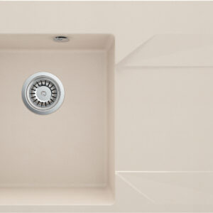 Zlewozmywak granitowy 1-komorowy z ociekaczem – prawy