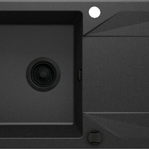 Zlewozmywak granitowy 1-komorowy z ociekaczem