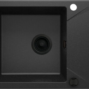 Zlewozmywak granitowy 1-komorowy z ociekaczem