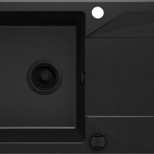 Zlewozmywak granitowy 1-komorowy z ociekaczem