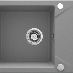 Zlewozmywak granitowy 1-komorowy z ociekaczem