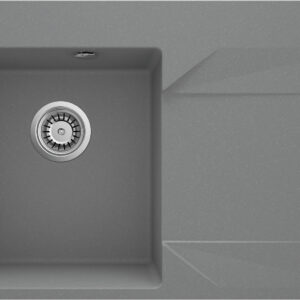 Zlewozmywak granitowy 1-komorowy z ociekaczem – prawy