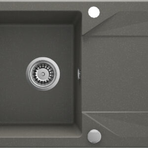 Zlewozmywak granitowy 1-komorowy z ociekaczem