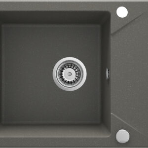 Zlewozmywak granitowy 1-komorowy z ociekaczem