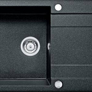 Zlewozmywak granitowy 1-komorowy z ociekaczem