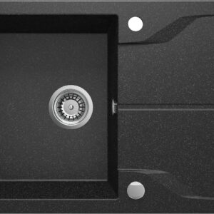 Zlewozmywak granitowy 1-komorowy z ociekaczem