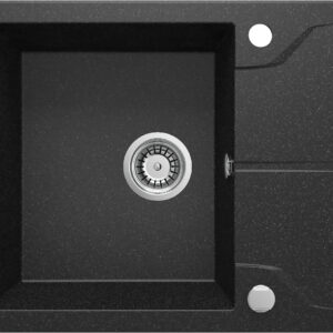 Zlewozmywak granitowy 1-komorowy z ociekaczem