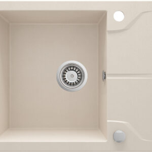 Zlewozmywak granitowy 1-komorowy z ociekaczem