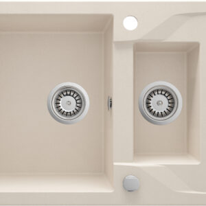 Zlewozmywak granitowy 1.5-komorowy z ociekaczem