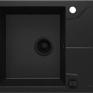 Zlewozmywak granitowy 1-komorowy z ociekaczem