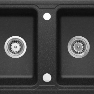 Zlewozmywak granitowy 2-komorowy