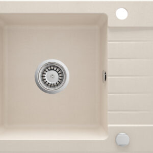 Zlewozmywak granitowy 1-komorowy z ociekaczem