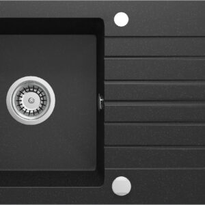 Zlewozmywak granitowy 1-komorowy z ociekaczem