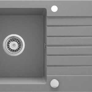 Zlewozmywak granitowy 1-komorowy z ociekaczem