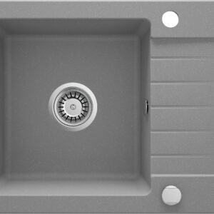 Zlewozmywak granitowy 1-komorowy z ociekaczem