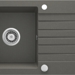 Zlewozmywak granitowy 1-komorowy z ociekaczem