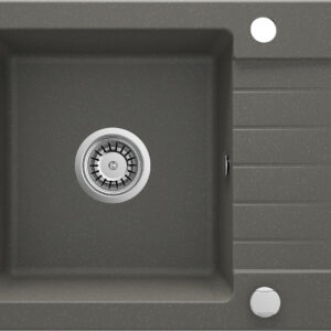 Zlewozmywak granitowy 1-komorowy z ociekaczem