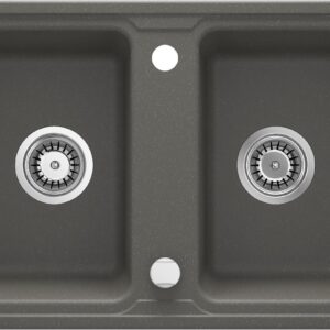 Zlewozmywak granitowy 2-komorowy