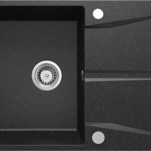 Zlewozmywak granitowy 1-komorowy z ociekaczem