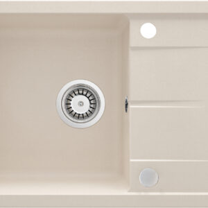 Zlewozmywak granitowy 1-komorowy z ociekaczem