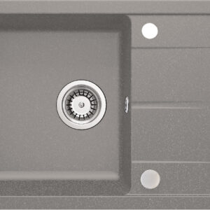 Zlewozmywak granitowy 1-komorowy z ociekaczem