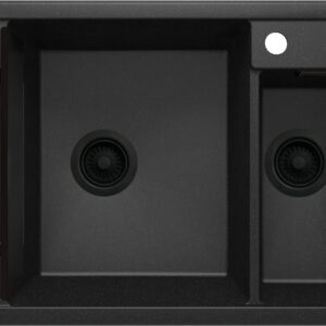 Zlewozmywak granitowy magnetyczny 1.5-komorowy