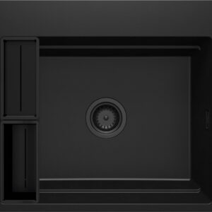 Zlewozmywak granitowy magnetyczny 1-komorowy