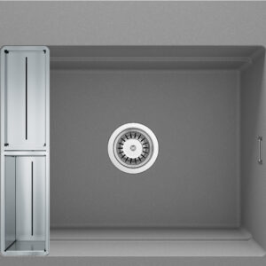 Zlewozmywak granitowy magnetyczny 1-komorowy