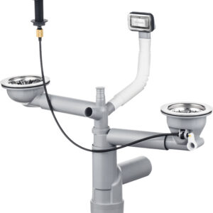 Syfon do zlewozmywaka granitowego 1.5- i 2-komorowego – Space-Saver