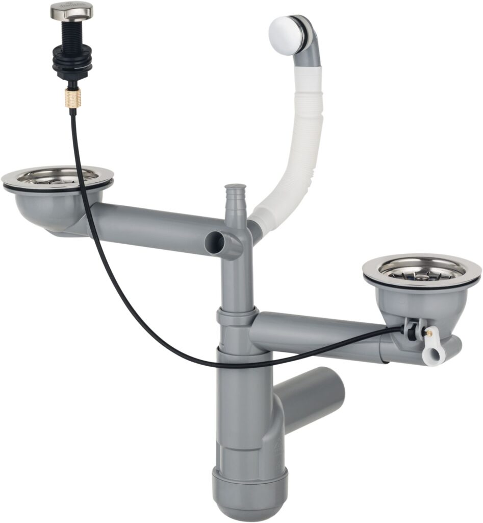 Syfon do zlewozmywaka granitowego 1.5- i 2-komorowego – Space-Saver