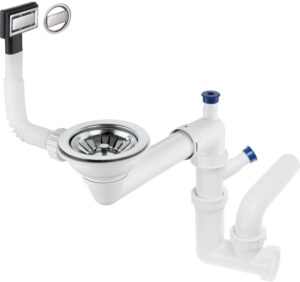 Syfon do zlewozmywaka 1-komorowego – Space-Saver