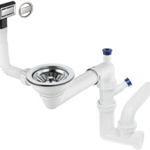 Syfon do zlewozmywaka 1-komorowego – Space-Saver